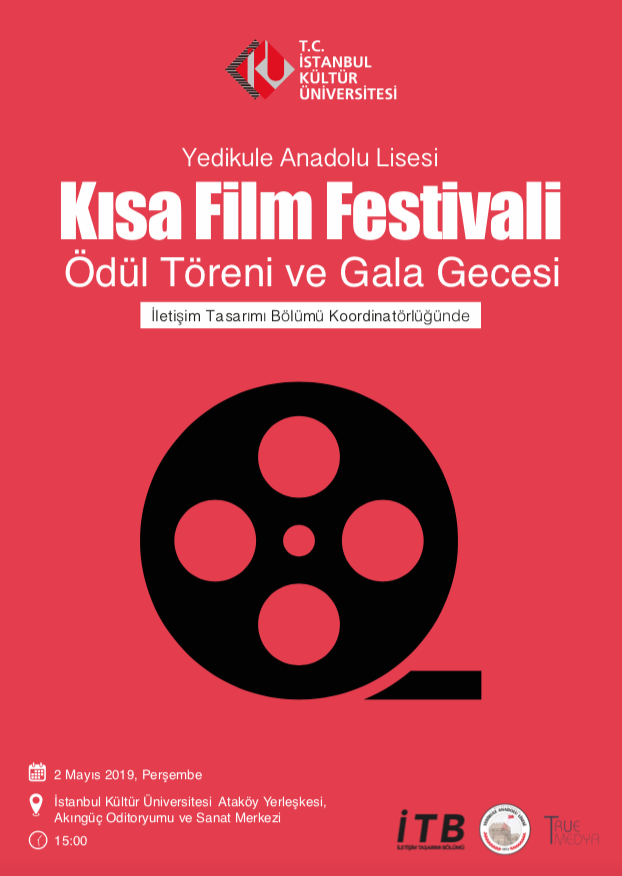 Yedikule Anadolu Lisesi Kısa Film Festivali Ödül Töreni ve Gala Gecesi